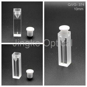 Jingke Factory Outlet Spectrofotometer <span class=keywords><strong>Cuvette</strong></span> Uv <span class=keywords><strong>Cuvette</strong></span> <span class=keywords><strong>Micro</strong></span> Cuvetten Met Witte Muren En Stoppers - Product Image 3