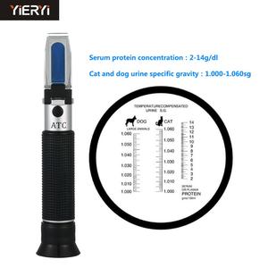 Hand Held Pet Clinical LED <strong>Refractometer</strong> Dogs and Cats Veterinarians 2-14g/dl <strong>Refractometer</strong> - Product Image 3