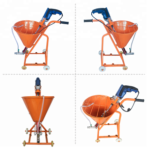 QY-750 קטן באיכות גבוהה <span class=keywords><strong>slurry</strong></span> מלט מכונה ריסוס קצף ציפוי עמיד למים pu