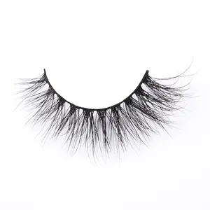 Private Label Handmade Four Magnets 3D Natural Magnetic Fake Eyelashes