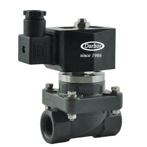 วาล์วโซลินอยด์ป้องกันการกัดกร่อน UPVC CPVC 24v Dc สำหรับสารเคมี ขนาด 1/2 นิ้ว <span class=keywords><strong>3</strong></span>/4 นิ้ว 1 นิ้ว - Product Image 2