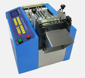 Máquina de corte de tubo de pvc automático/de borracha máquina de corte de mangueira/cortadora de pvc macio