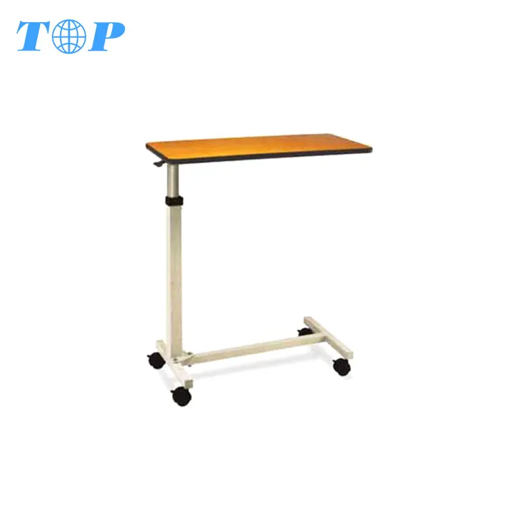 TOP-M6003 D'hôpital Roulant Plateau Table D'hôpital Table de Repas, Sur la Table de Lit Pour Lit Double