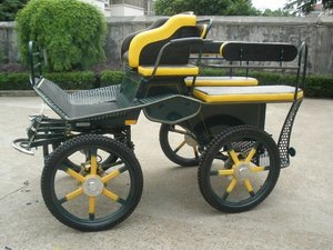 Carrozza a Quattro Ruote per Maratona Equestre con Certificazione CE e Due Anni di Garanzia - Product Image 6