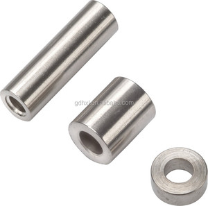OEM กลึงกลึงเหล็กโลหะรอบท่อกระบอกบุช Spacer - Product Image 1