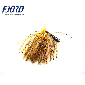 Leurre de pêche en caoutchouc pour <span class=keywords><strong>la</strong></span> pêche au bar, appât nageur en plomb, têtes de jig pour eau douce et eau salée - Product Image 3