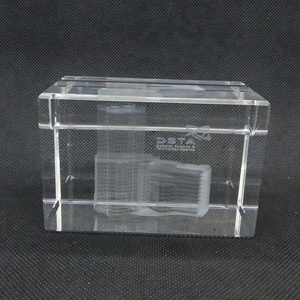 Cristal al por mayor titular de la tarjeta como regalo de <span class=keywords><strong>empresa</strong></span> o escritorio de oficina Set - Product Image 1