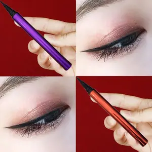 2024 großhandel luxuriöser flüssiger eyeliner in stiftform mit individuellem logo schüttelnder eyeliner eyeliner wasserfest