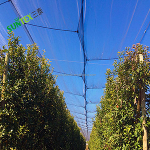 بساتين الفاكهة حماية أسود مكافحة البرد صافي الطيور شبكة واقية <span class=keywords><strong>HDPE</strong></span> رباعية البرد المعاوضة - Product Image 6