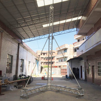 Torre de Altavoces Line Array Móvil con Soporte de Elevación