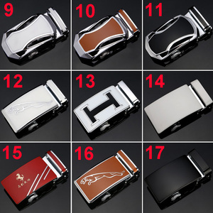 Ceintures pour hommes tendance, boucles <span class=keywords><strong>de</strong></span> <span class=keywords><strong>ceinture</strong></span> automatiques en alliage, fabricant - Product Image 3