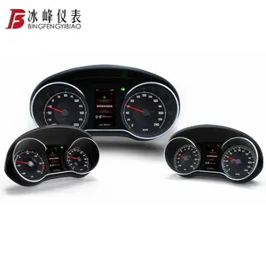 High quality cheap china motorcycle part SAIC Motor 801-HM-H13 plastic digital instrument cluster panel molding parts