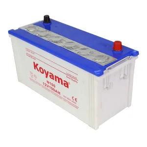 12V100ah Droog Opgeladen Auto Batterij 95E41R (N100) Koreaanse Auto Batterij