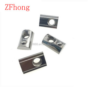 100pcs <span class=keywords><strong>M3</strong></span> M4 M5 M6 cuộn trong mùa xuân t Nut với bóng cho nhôm đùn với hồ sơ 20 Series nhôm hồ sơ - Product Image 3