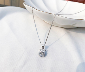 2018 nuovo 925 del nastro dolce Diavolo piccolo angelo delle donne clavicola <span class=keywords><strong>collana</strong></span> a catena femminile breve corto chic <span class=keywords><strong>collana</strong></span> - Product Image 3