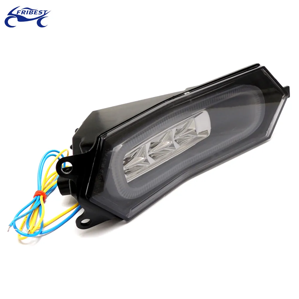 Fanale posteriore LED Integrato Indicatori di direzione Per YAMAHA R1 2015-2016