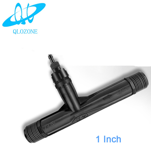 Iniettore Venturi per Ozono Qlozone PVDF da 1/2 Pollice, Tubo Venturi da 2 Pollici, Miscelatore Gas-Liquido 500L/H Certificato ISO9001 CE - Product Image 3