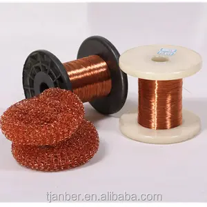 Copper Coated Round Iron Wire 0.20mm for copper wire mesh scourer whatsapp 008613920264894