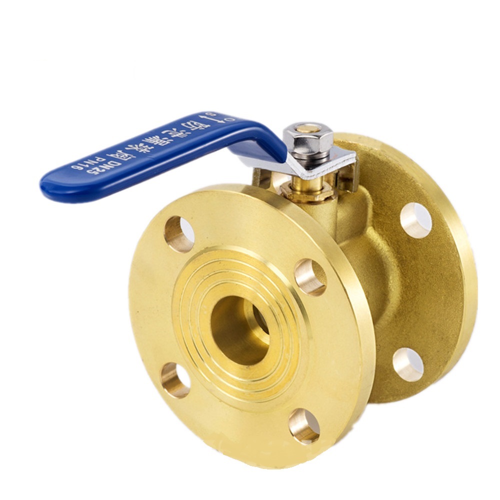 LTK906 brass flange manual ball valve