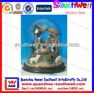 de plástico de la familia de jesús globo de nieve - Product Image 1