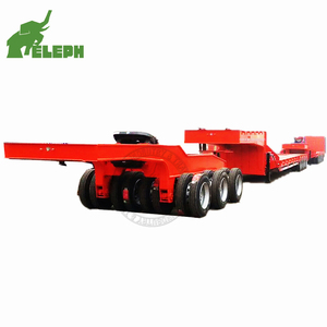 150Ton Heavy Duty Remolque Dolly Lowboy (Drop Bed) <strong>Semi</strong> <strong>Trailer</strong> + Dolly <strong>Trailer</strong>