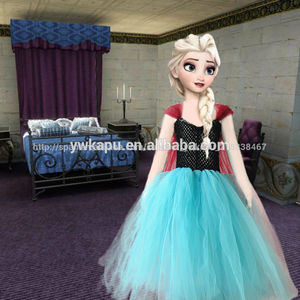 nueva llegada <span class=keywords><strong>de</strong></span> <span class=keywords><strong>elsa</strong></span> congelados al por mayor vestido <span class=keywords><strong>de</strong></span> ganchillo top <span class=keywords><strong>tutu</strong></span> forrada para las niñas y - Product Image 1