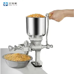 Homemade Hand Operated Manual Dry Corn Mill Grinder for Sale