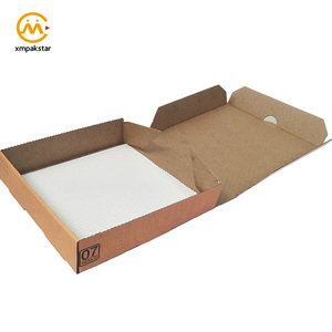 Desechables de papel corrugado impreso caja de cartón caja de embalaje de pizza - Product Image 4