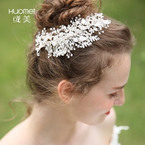 2019 <span class=keywords><strong>luxe</strong></span> cristal strass mariée <span class=keywords><strong>cheveux</strong></span> accessoires bijoux mariage couronne diadème à la main mariage <span class=keywords><strong>pince</strong></span> à <span class=keywords><strong>cheveux</strong></span> pour les femmes - Product Image 3