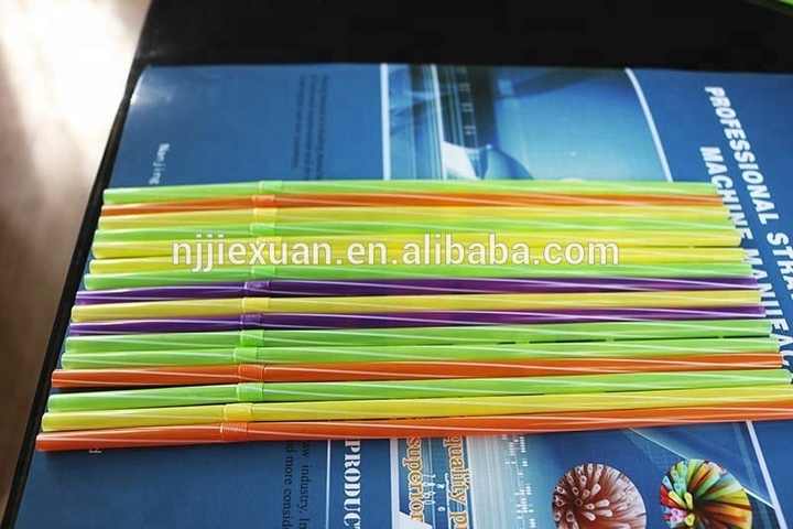 High performance plastic flexible straw machine