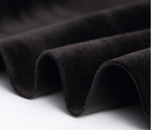 <span class=keywords><strong>Tessuto</strong></span> in <span class=keywords><strong>Ecopelle</strong></span> Super Morbido <span class=keywords><strong>e</strong></span> Confortevole per Abbigliamento, Materiale Elasticizzato in 4 Direzioni, Colore Nero - Product Image 3