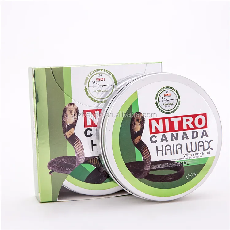 150g Haar wachs Haar pomade mit Schlangen öl Nitro Canada Haar wachs mit niedrigem Preis