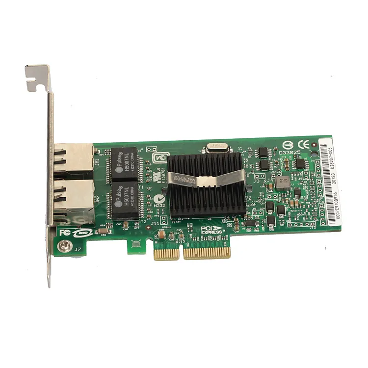 DIEWU Hochwertige PCI-E Dual LAN Server Netzwerk karte Intel 82571 Chipsatz