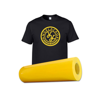 Rouleaux de film thermocollant HTV en vinyle pour textiles, PVC haute température pour transfert thermique sur T-shirts – Vente en gros