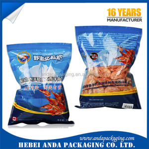 Richiudibile congelati <span class=keywords><strong>gamberetti</strong></span> sacchetto di imballaggio di stampa/imballaggio per alimenti in plastica per congelati <span class=keywords><strong>gamberetti</strong></span> - Product Image 2