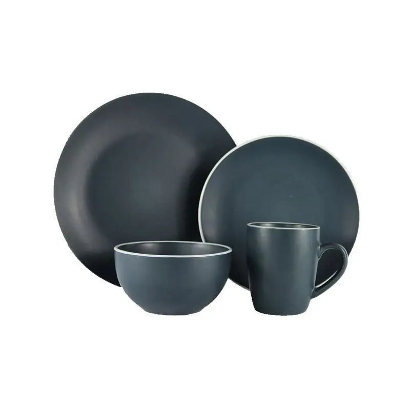 Недорогие симпатичные керамические наборы посуды набор из 4 предметов с хорошим качеством