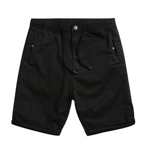 Pantaloncini <span class=keywords><strong>Cargo</strong></span> da Uomo Leggeri a Vita Media <span class=keywords><strong>Slim</strong></span> in Cotone per Esterni con Coulisse Elasticizzati Traspiranti Versatili Eleganti Servizio OEM - Product Image 5