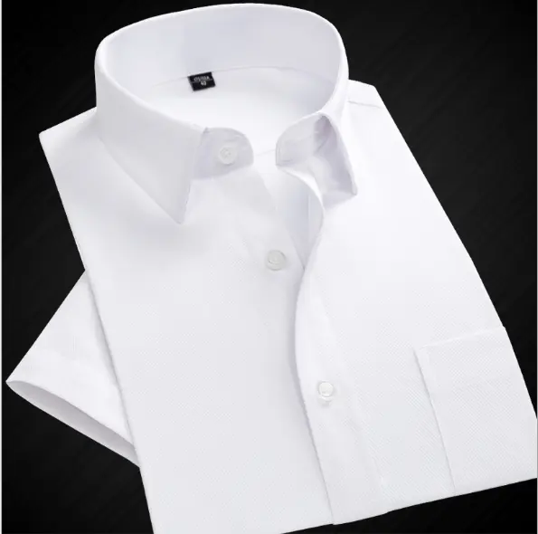 Мужская деловая рубашка с коротким рукавом F019A, комбинированные <span class=keywords><strong>рубашки</strong></span> и брюки, 7,98-долларов сша/шт.