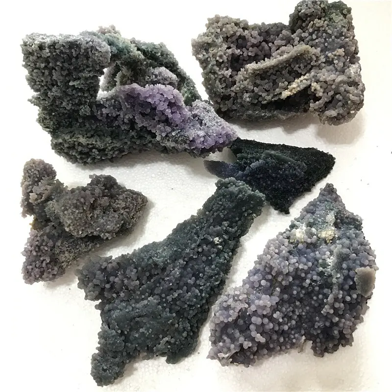 天然ブドウ瑪瑙クラスター紫水晶石鉱物卸売