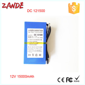 Zande DC-121500 12V 15000mAh batteries au lithium rechargeables pour le Conseil MENÉ 12V de haute qualité - Product Image 2