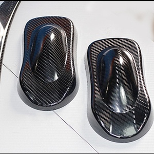 1.52*18m cao bóng đen 5D sợi carbon bảo vệ xe màng bọc sợi carbon - Product Image 6