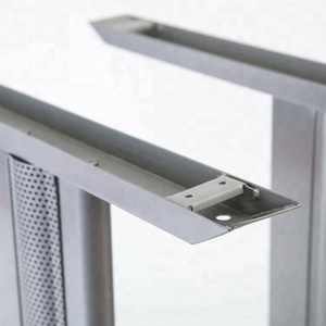 Industrial Modern <strong>Brass</strong> Iron Wholesale Training <strong>Table</strong> Base Frame Dining Coffee Stainless Steel Metal <strong>Table</strong> <strong>Legs</strong> - Product Image 2