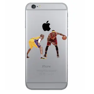 Sarung Ponsel Pemutar Basket Pengalaman 10 Tahun untuk iPhone 8 Casing Mewah Jordan Kobe Basketball Star untuk iPhone 8 8Plus