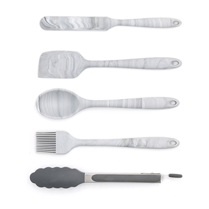 طقم أواني الطبخ غير عصا النايلون أواني مع الخشب مقبض أدوات المطبخ مجموعة للطبخ - Product Image 5