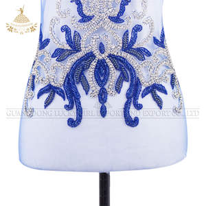 ナイジェリアカスタムメイドレディースボディスラインストーンイブニングドレスビーズパッチ女の子用<span class=keywords><strong>DRA</strong></span>-135 - Product Image 5