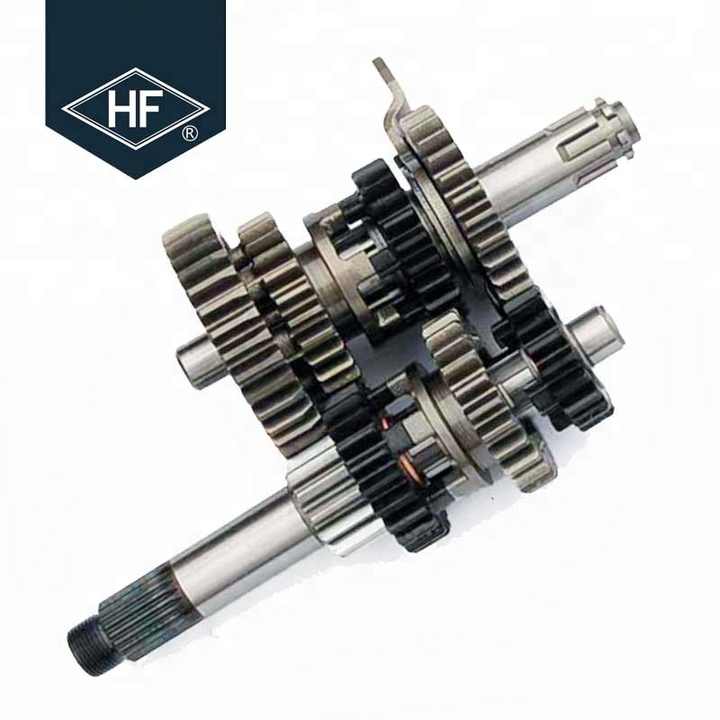 Factory sell Motorcycle Transmission Parts Main and Counter Shaft Gear