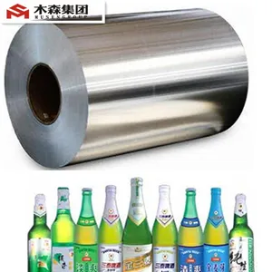 8011 aluminum foil for beer bottle neck wrap/ neck label