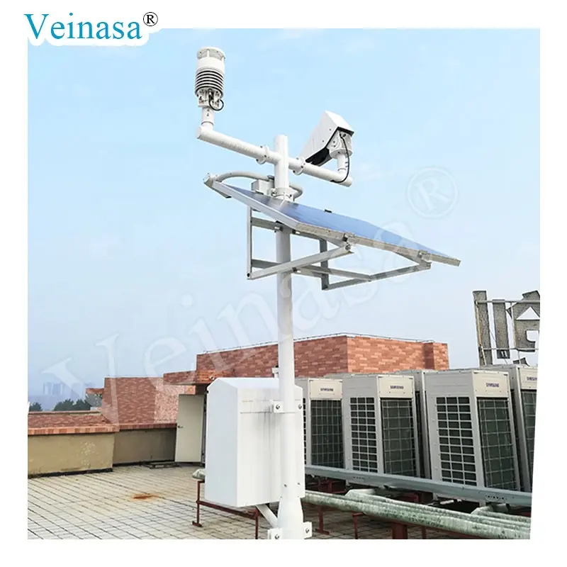 RAWS008 Ultrasonic Sensor High Visibility Measure Automatic Weather Station In Highway