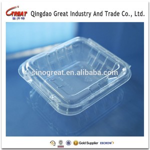 Bliser procesamiento de plástico transparente arándano claro contenedor - Product Image 1