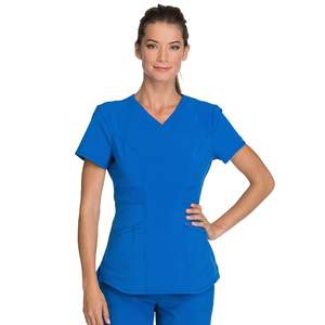 Set di uniformi Scrubs set di uniformi <span class=keywords><strong>bianche</strong></span> in TWILL uniformi ospedaliere per le donne scrub medici manica lunga Songxin o Logo personalizzato - Product Image 6
